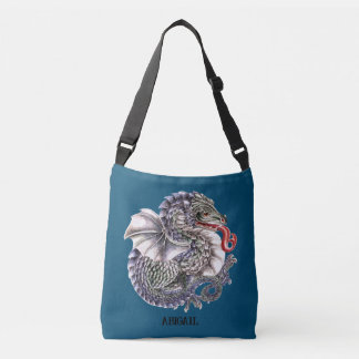 Ajustable Sac de carrosserie Croix Dragon Bleu