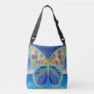 Ajustable Sac de carrosserie du papillon bleu