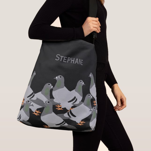 Ajustable Sac de carrosserie Pigeons Design (De près)