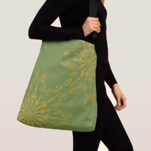 Ajustable Sac de carrosserie rétro Mandala Avocado