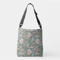 Sac de carrosserie vintage pour la fête du thé