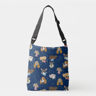 AJUSTABLE SAC DE CORBEILLE AMOUREUX DES CHIENS