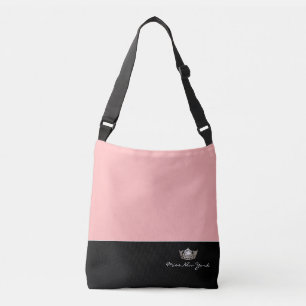 Ajustable Sac en Couronne argenté style Miss America