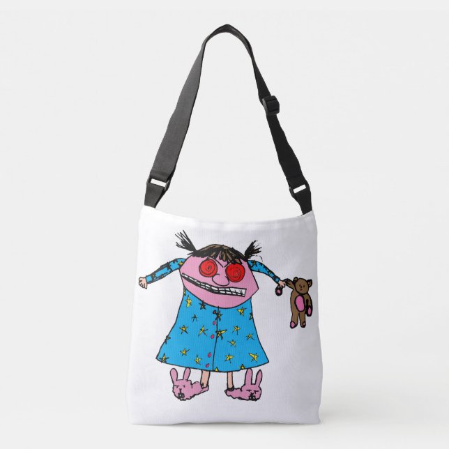Ajustable Sac fâché de fille (Devant)