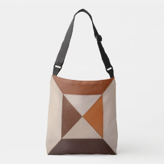 Ajustable Sac fourre-tout à bandoulière ambre