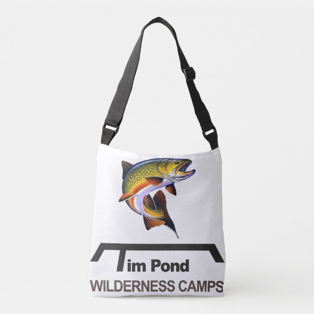 Ajustable Sac fourre-tout Camps de Tim Pond Wilderness (Devant)