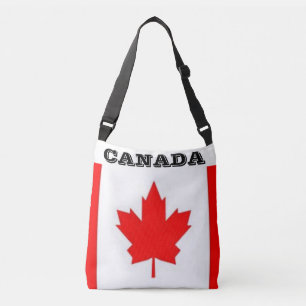 Ajustable Sac fourre-tout canadien à drapeau