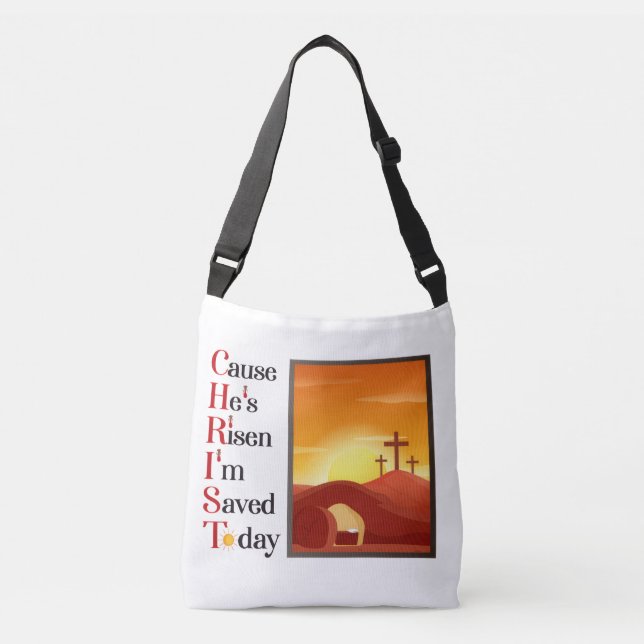 Ajustable Sac fourre-tout corps Christ Acronyme Partout (Devant)