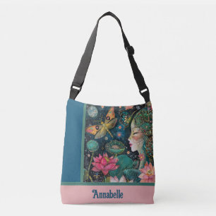 Ajustable Sac fourre-tout Crossbody Enchanted En Fleurs De L