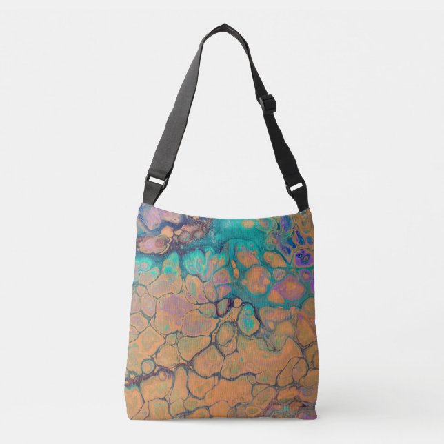 Ajustable Sac fourre-tout d'art Abstrait (Devant)