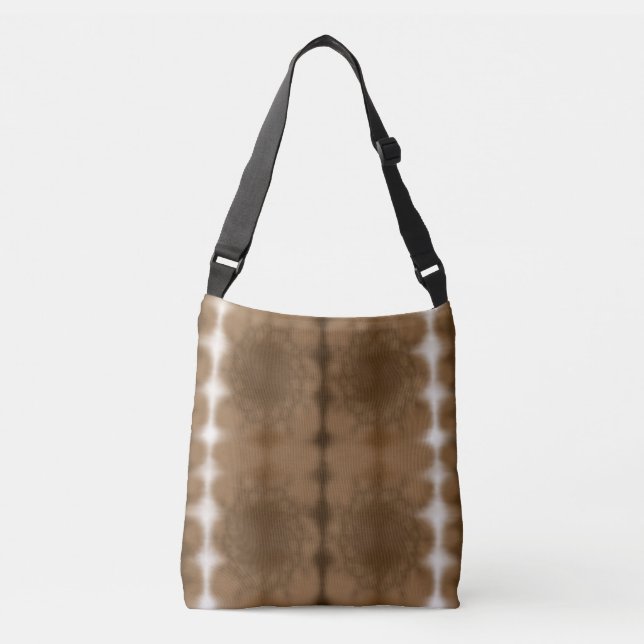 Ajustable Sac fourre-tout de conception de teinture africain (Devant)