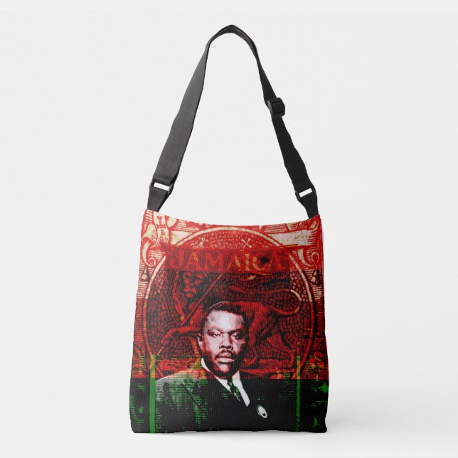 Ajustable Sac fourre-tout de Marcus Garvey (Devant)