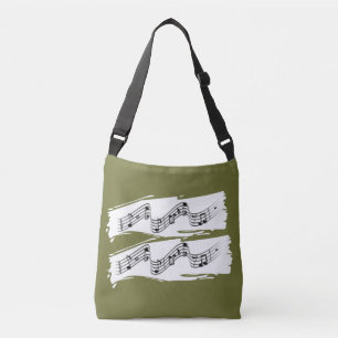 Ajustable Sac fourre-tout de notes musicales