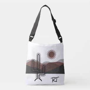 Ajustable Sac fourre-tout de style Sud-Ouest avec Montagnes 