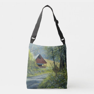 Ajustable sac fourre-tout "Deer Crossing"