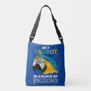 Ajustable sac fourre-tout drôle "SOIS UN PARROT..."