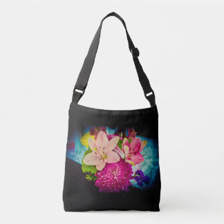 Ajustable Sac fourre-tout Fleurs Et Nuages