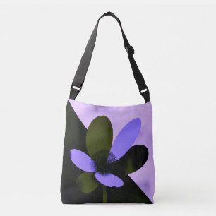 Ajustable Sac fourre-tout floral abstrait audacieux