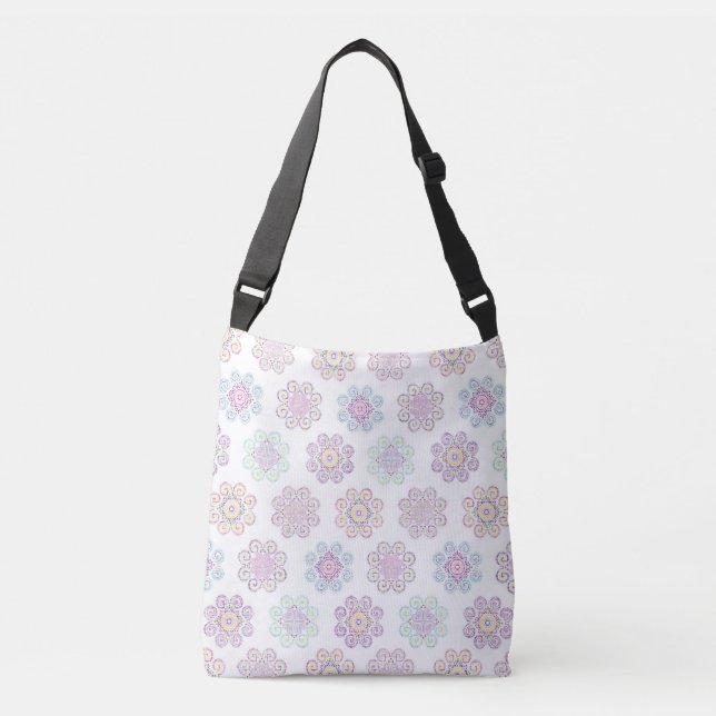 Ajustable Sac fourre-tout Inspiré par Hmong (Horizontal, Med (Devant)