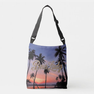 Ajustable Sac fourre-tout Palmiers Boss Lady