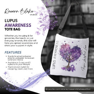 Ajustable Sac fourre-tout pour la sensibilisation au lupus