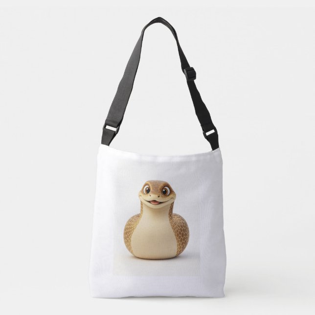 Ajustable Sac fourre-tout serpent doré (Devant)