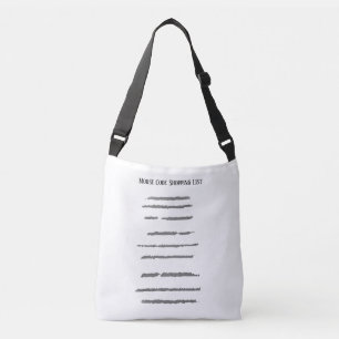 Ajustable Sac fourre-tout style et design croisé