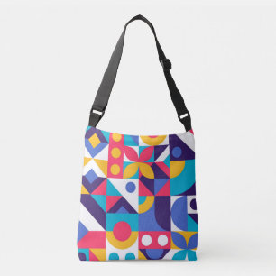 Ajustable Sac fourre-tout tout imprimé avec bandoulière. tai