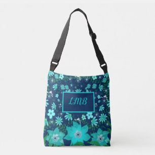 Ajustable Sac fourre-tout tropical Turquoise de marine perso