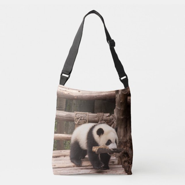 Ajustable Sac mortuaire croisé à panda (Devant)