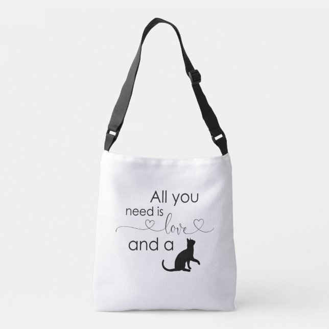 Ajustable Sac pour amoureux de chat (Dos)