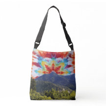 Sac Tie Dye Sky Mt Tamalpais bandoulière