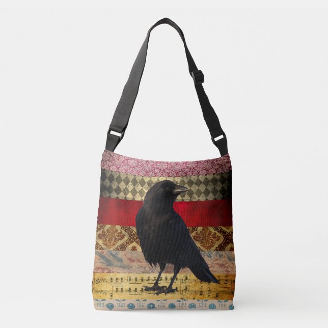Ajustable Sac Tote Old Crow (Devant)