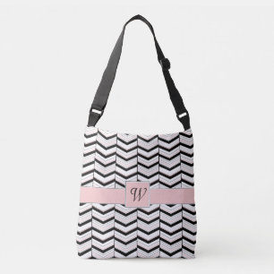 Ajustable Sac tout-sur-impression noir blanc et blanc clair