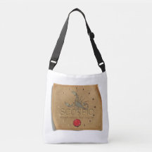 Sac Zodiaque - Scorpion - Tote à porter en bandoul