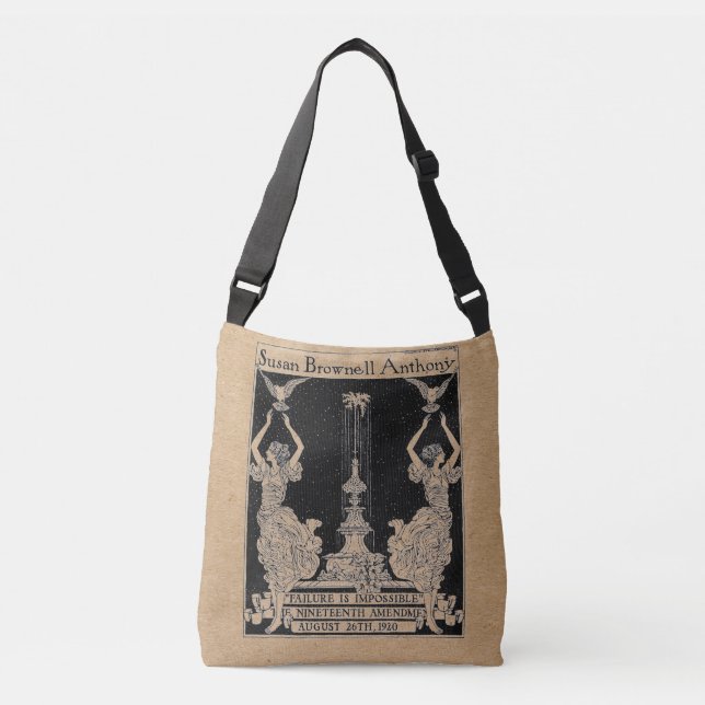 Ajustable Susan B. Anthony Sac carrossable commémoratif (Devant)