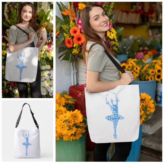 Ajustable Un sac à dos original sur le thème du ballet (Créateur téléchargé)