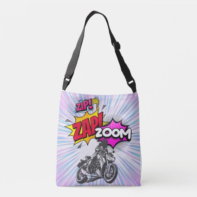 Ajustable Zip, Zap, sac fourre-tout de zoom (Dos)