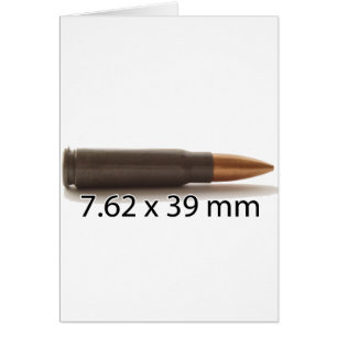 AK47 7.62 x 39mm Ammo Round