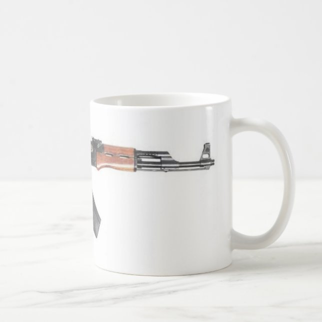 AK47 Assault rifle Coffee Mug (Right)