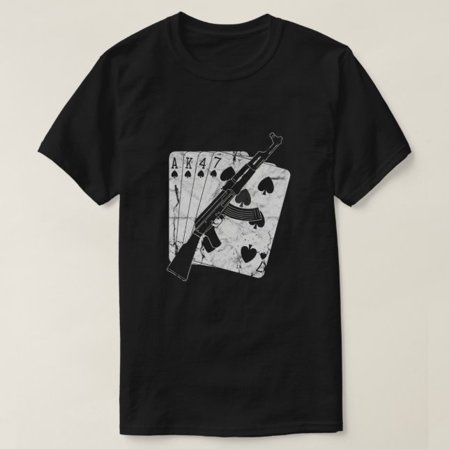 AK47 Kalashnikov Essential T-Shirt (Design Front)