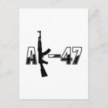 AK-47 AKM Assault Rifle Logo
