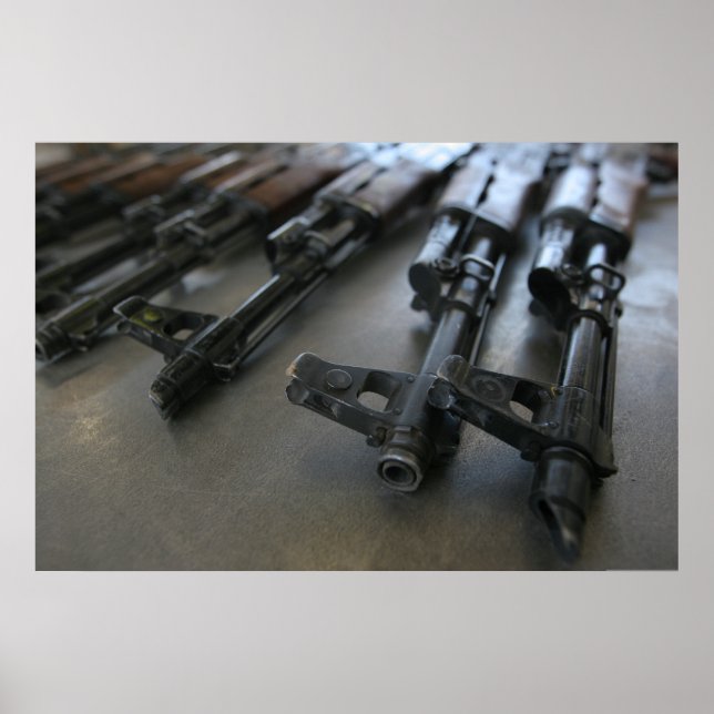 AK-47 Assault Rifles Poster (Front)