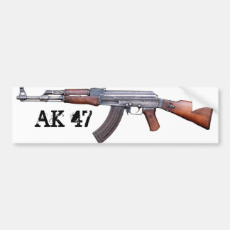 AK-47 BUMPER STICKER
