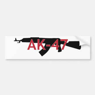 AK-47 BUMPER STICKER
