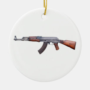 AK-47 CERAMIC ORNAMENT