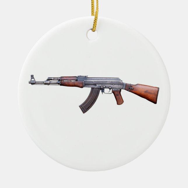 AK-47 CERAMIC ORNAMENT (Front)