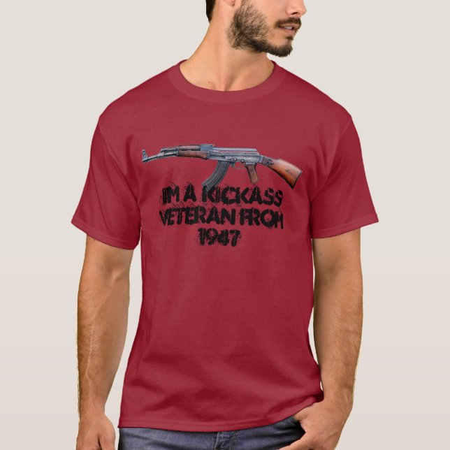 ak-47, T-Shirt (Front)