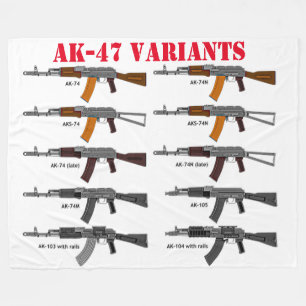 AK-VARIANTS FLEECE BLANKET