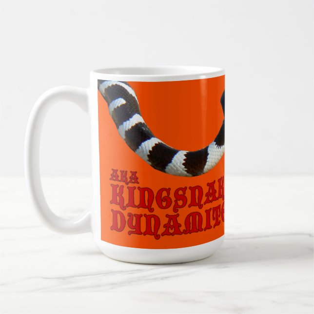 AKA Kingsnake Dynamite Coffee Mug (Left)